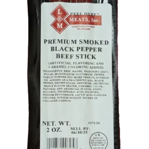 Black Pepper Beef Sticks
