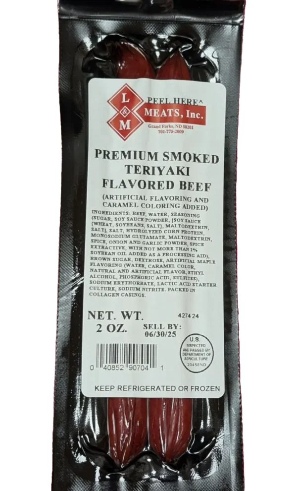 teriyaki beef sticks