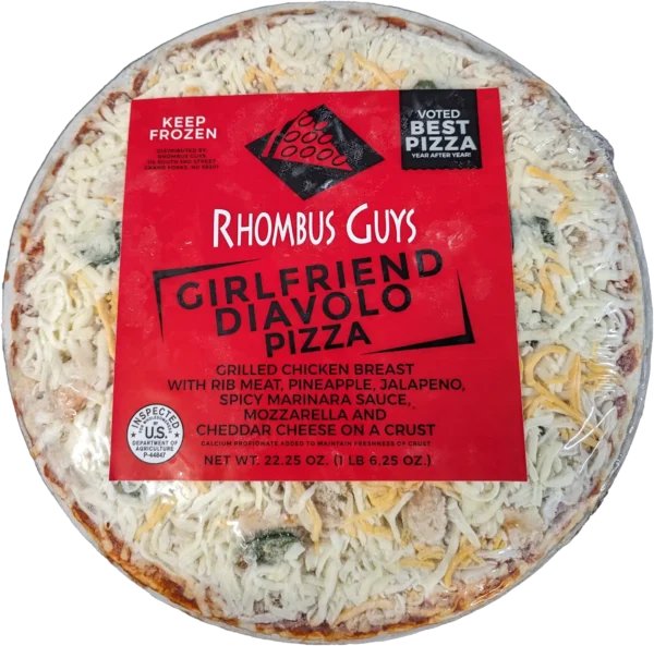 girlfriend diavolo frozen pizza