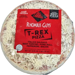 t-rex frozen pizza